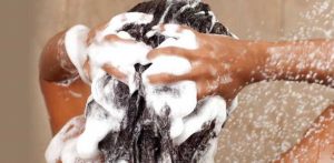 wash hair